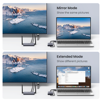 【Nowość】 ugreen HDMI bezprzewodowy przedłużacz 50M nadajnik i odbiornik wideo 5GHz bezprzewodowy klucz HDMI do telewizora PC PS5/4 przedłużacz HDMI 5